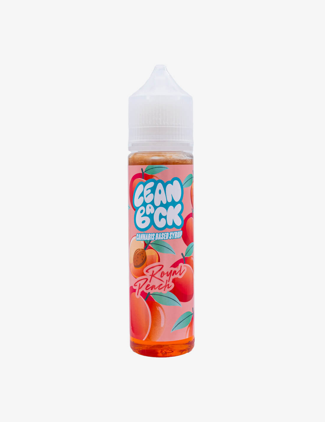 Sirop THC Royal Peach 20 mg goût fruité