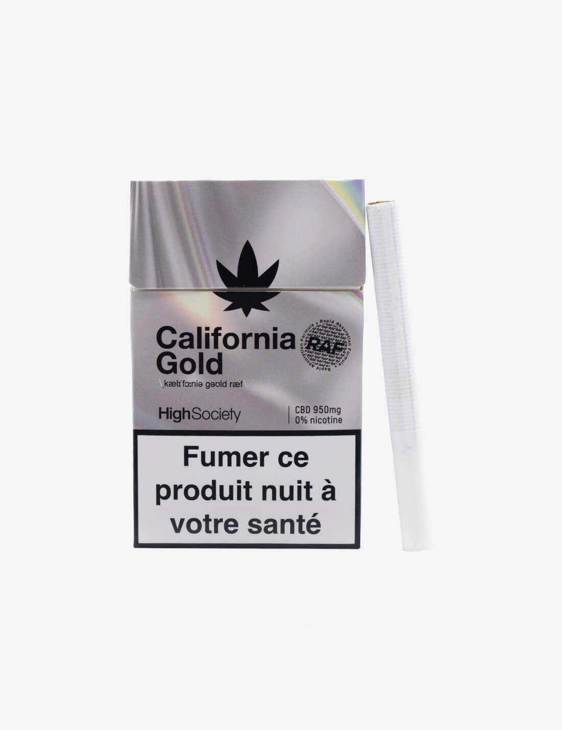 Paquet de 20 Cigarettes RAF California Gold