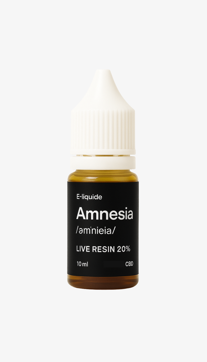 elfbar nachfüll pod läuft aus E-liquide Amnesia 5% CBD