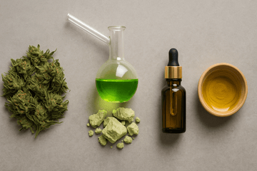 différentes méthodes d'extraction de l'huile de CBD