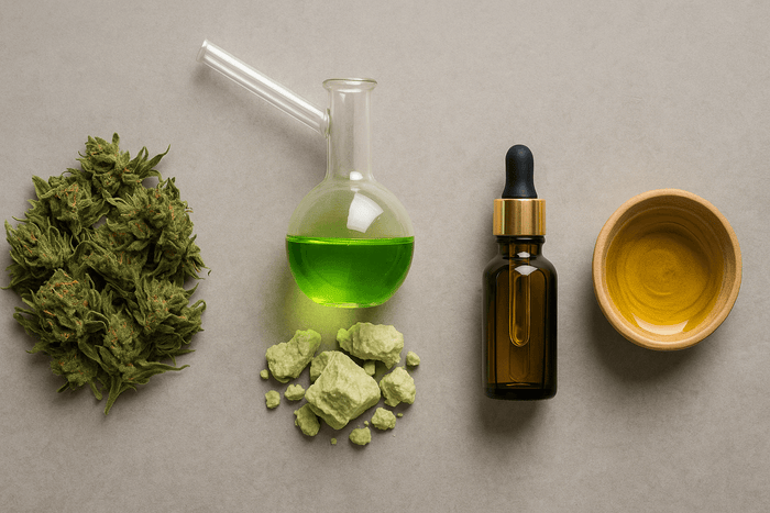 différentes méthodes d'extraction de l'huile de CBD