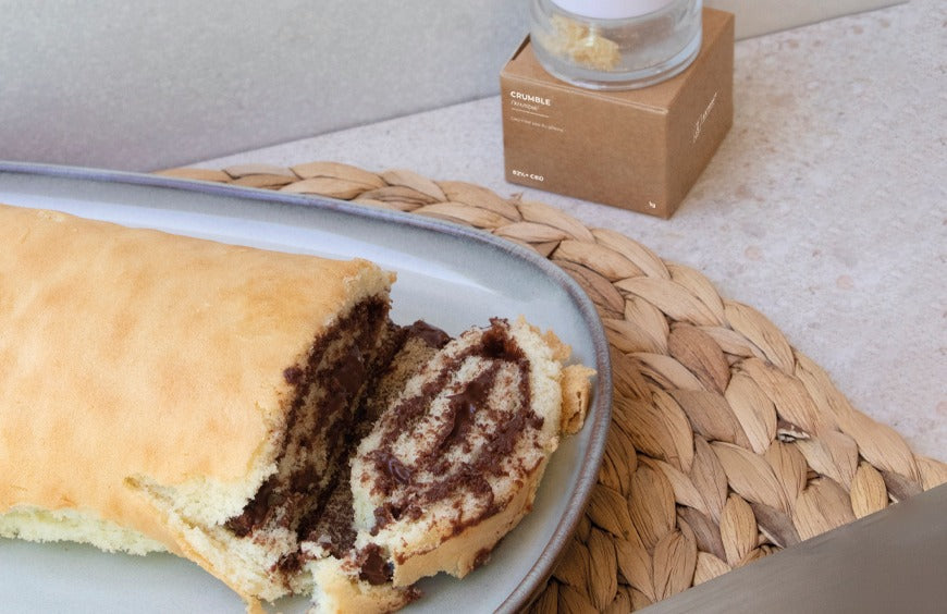 Descubra a nossa receita de rolo de Nutella e CBD