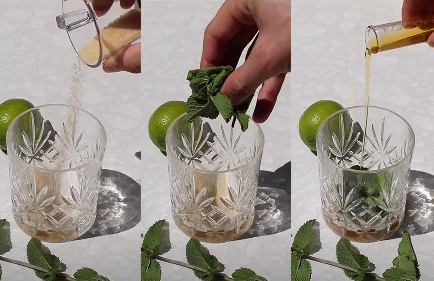 Receita: mojito com CBD