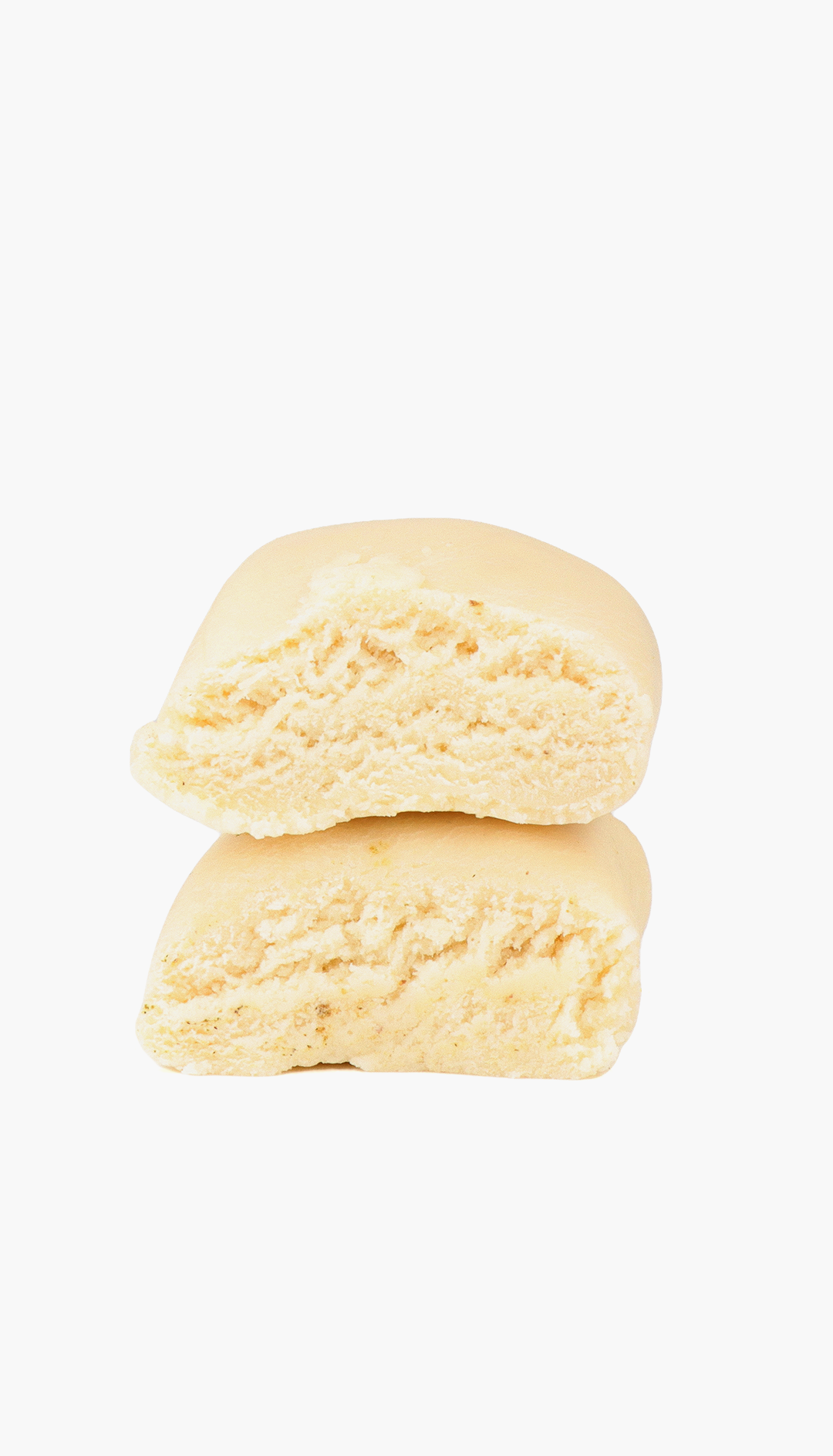 Une photo packshot du Creamy Piatella CBD ( vue de face) sur un fond blanc