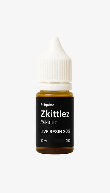 🎁 E-Liquid Zkittlez 20% CBD (100% off)